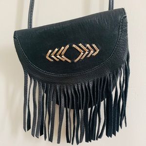 Free people leather purse